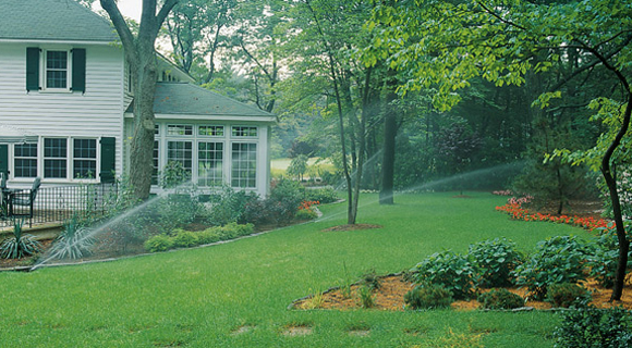 Customized automatic sprinkler systems keep your yard looking at its peak